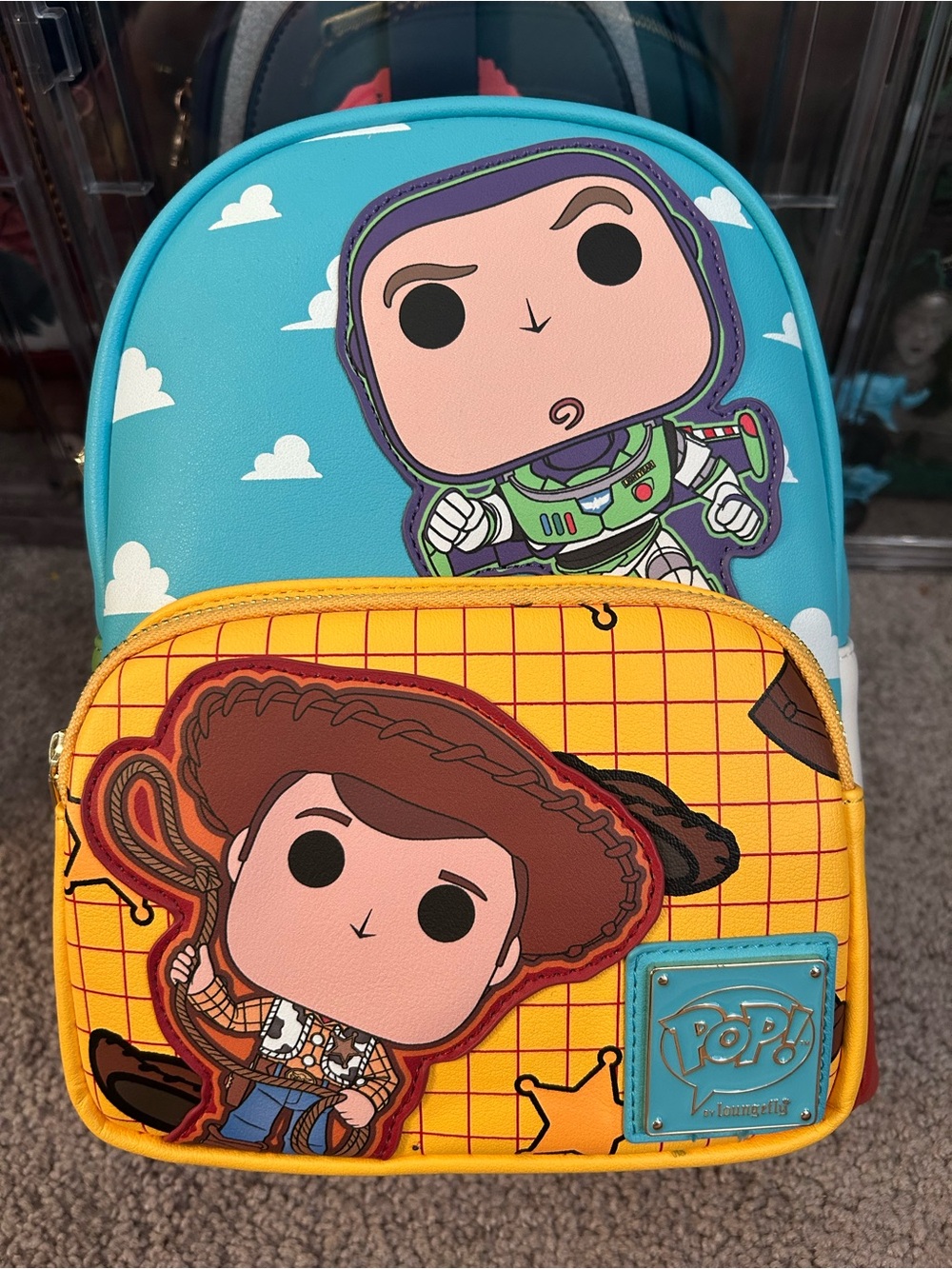 Loungefly Funko POP!  Pixar Buzz & Woody backpack